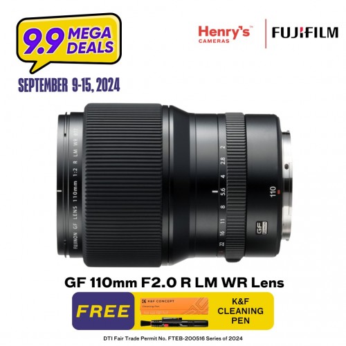 Fujifilm GF 110mm F2.0 R LM WR Lens