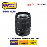 Fujifilm XG 32-64mm F4 R LM WR Lens