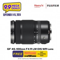 Fujifilm GF 45-100mm F4 R LM OIS WR Lens