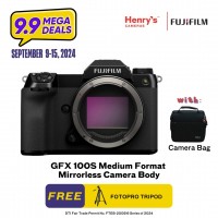 Fujifilm GFX 100S Medium Format Mirrorless Camera Body