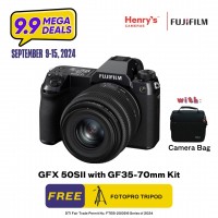 Fujifilm GFX 50SII With GF35-70mm Kit