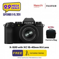 Fujifilm X-S20 with XC 15-45mm Kit Lens Mirrorless Camera 