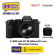 Fujifilm X-S20 with XF 18-55mm Kit Lens Mirrorless Camera 