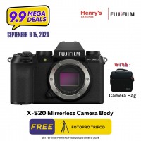 Fujifilm X-S20 Mirrorless Camera Body