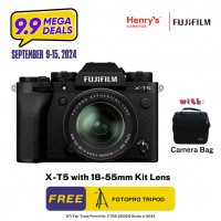 Fujifilm X-T5 with 18-55mm Mirrorless Digital Camera