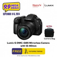 Panasonic Lumix G DMC-G85 Mirrorless Camera with 12-60mm