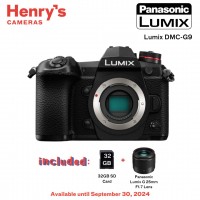 Panasonic Lumix DMC-G9 Mirrorless Micro 4/3 Camera Body