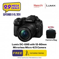 Panasonic Lumix DC-G95 with 12-60mm Mirrorless Micro 4/3 Camera