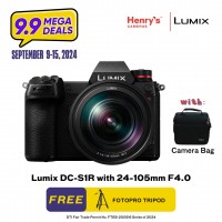 Panasonic Lumix DC-S1R with 24-105mm F4.0