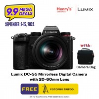 Panasonic Lumix DC-S5 Mirrorless Digital Camera with 20-60mm Lens