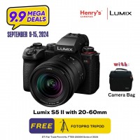 Panasonic Lumix S5 II with 20-60mm Hybrid Full-Frame Camera