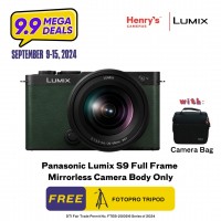 Panasonic Lumix S9 Full Frame Mirrorless Camera Body Only