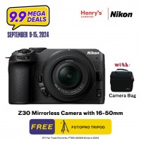 Nikon Z30 Mirrorless Camera with 16-50mm