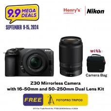 Nikon Z30 Mirrorless Camera with 16-50mm and 50-250mm Dual Lens Kit