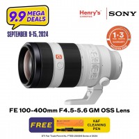 Sony FE 100-400mm F4.5-5.6 GM OSS Lens