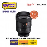 Sony FE 100mm F2.8 STF GM OSS Lens