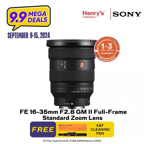 Sony FE 16-35mm F2.8 GM II Full-Frame Standard Zoom Lens