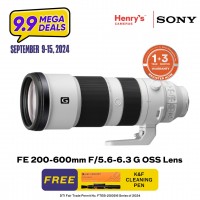 Sony FE 200-600mm F/5.6-6.3 G OSS Lens