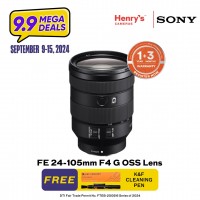 Sony FE 24-105mm F4 G OSS Lens