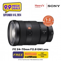 Sony FE 24-70mm F2.8 GM Lens