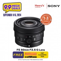 Sony FE 50mm F2.5 G Lens