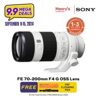 Sony FE 70-200mm F4 G OSS Lens