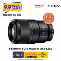 Sony FE 90mm F2.8 Macro G OSS Lens