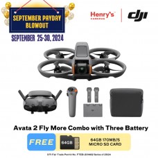 DJI Avata 2 Fly More Combo with Three Batteries Drone