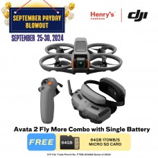 DJI Avata 2 Fly More Combo with Single Battery Drone