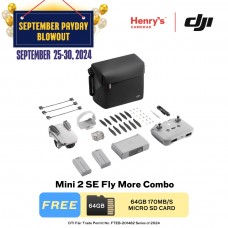 DJI Mini 2 SE Fly More Combo Drone