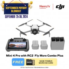 DJI Mini 4 Pro Drone with RC2 Controller Fly More Combo Plus