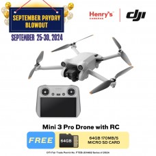 DJI Mini 3 Pro Drone with DJI Remote Control with LCD