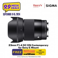 Sigma 23mm F1.4 DC DN Contemporary for Sony E Mount