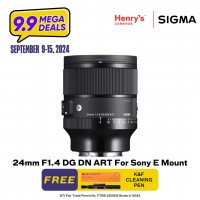 Sigma 24mm F1.4 DG DN ART For Sony E Mount