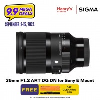 Sigma 35mm F1.2 ART DG DN for Sony E Mount