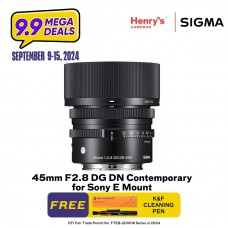 Sigma 45mm F2.8 DG DN Contemporary for Sony E Mount