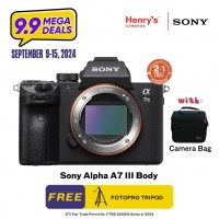 Sony Alpha A7 III Body