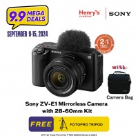 Sony ZV-E1 Mirrorless Camera with 28-60mm Kit