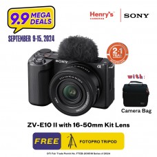 Sony ZV-E10 II Mirrorless Camera with 16-50mm Lens Kit