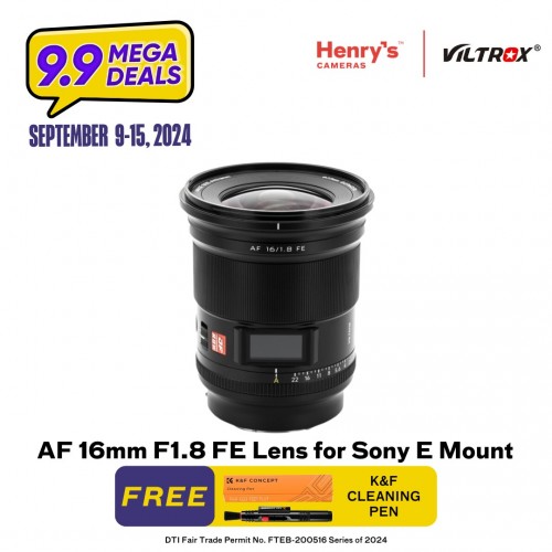 Viltrox AF 16mm F1.8 FE Lens for Sony E Mount