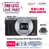 Canon Powershot G7X Mark III Silver