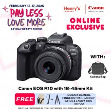 Canon EOS R10 with 18-45mm Kit