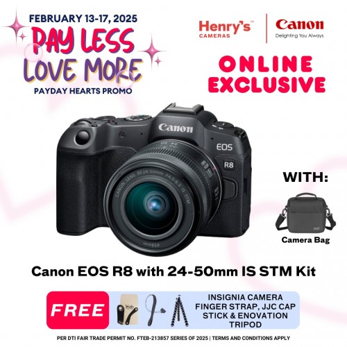 Canon EOS R8 with 24-50mm IS STM Kit