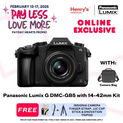 Panasonic Lumix G DMC-G85 with 14-42mm Kit Lens