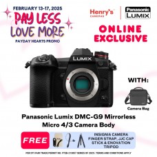 Panasonic Lumix DMC-G9 Mirrorless Micro 4/3 Camera Body