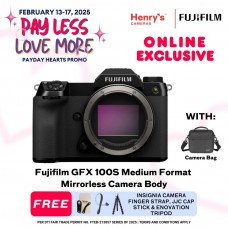 Fujifilm GFX 100S Medium Format Mirrorless Camera Body