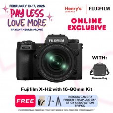 Fujifilm X-H2 with 16-80mm Kit