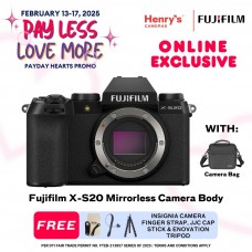 Fujifilm X-S20 Mirrorless Camera Body