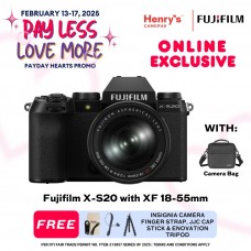 Fujifilm X-S20 with XF 18-55mm Kit Lens Mirrorless Camera 