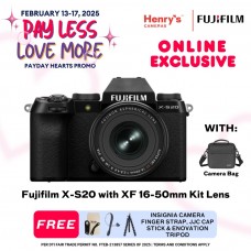 Fujifilm X-S20 with XF 16-50mm Kit Lens Mirrorless Camera 